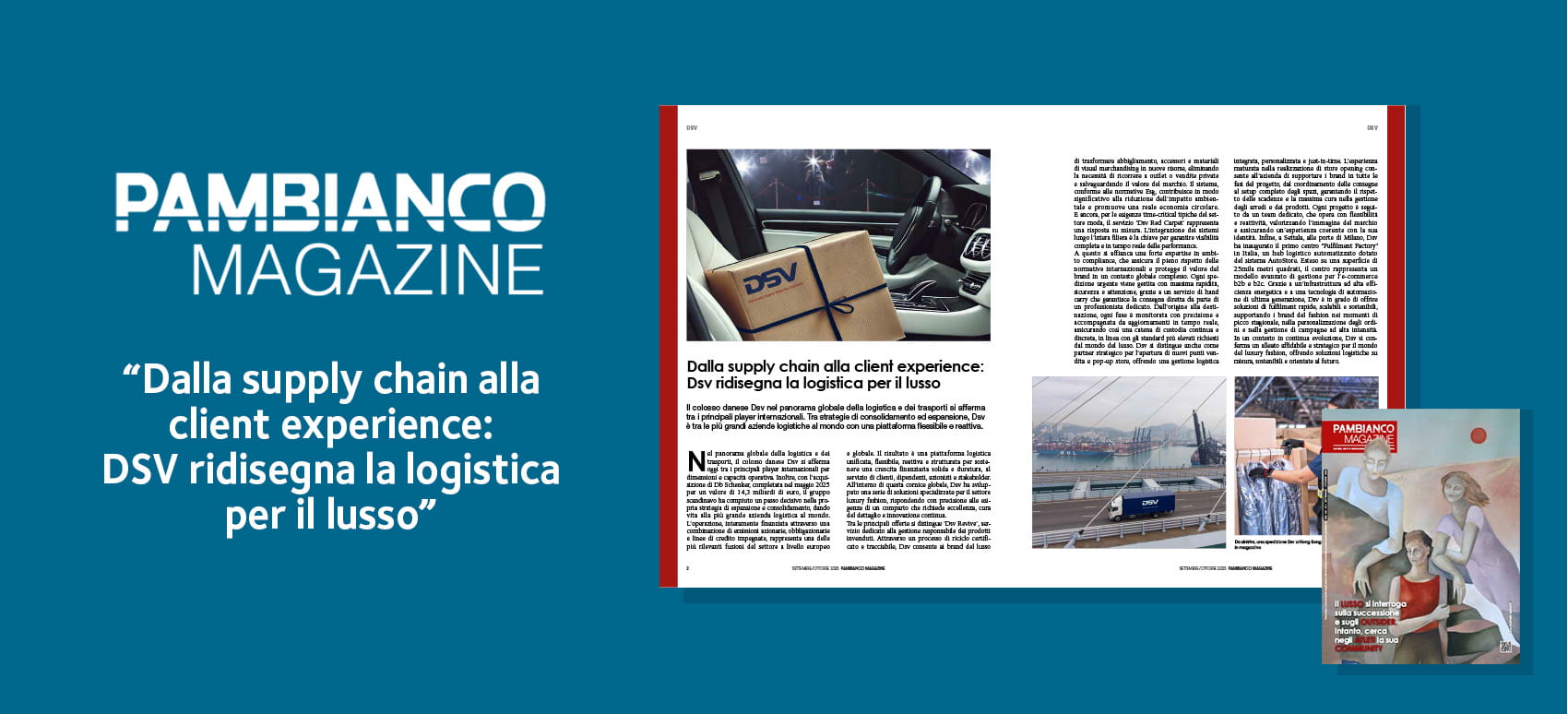 Pambianco per DSV